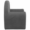 Vaikiška sofa, antracito spalvos, minkštas pliušas