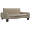 Vaikiška sofa, kapučino spalvos, 70x45x30cm, dirbtinė oda