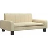 Vaikiška sofa, kreminės spalvos, 70x45x30cm, audinys