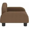Vaikiška sofa, rudos spalvos, 50x40x30cm, audinys