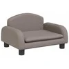 Vaikiška sofa, taupe spalvos, 50x40x30cm, audinys