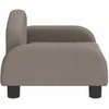 Vaikiška sofa, taupe spalvos, 50x40x30cm, audinys