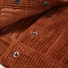 Vaikiška striukė, smėlio spalvos, velvetas, 104 dydžio