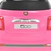 Vaikiškas automobilis Fiat 500, rožinis