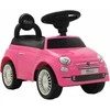 Vaikiškas automobilis Fiat 500, rožinis