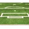 Vaikiškas kilimas, žalias, 160x230cm, futbolo aikštelė
