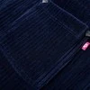 Vaikiškas kombinezonas-suknelė, tamsiai mėlynas, velvetas, 104 dydžio