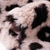 Vaikiškas paltas, šviesiai rožinis, dirbtinis kailis, 92 dydžio