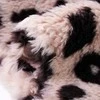 Vaikiškas paltas, šviesiai rožinis, dirbtinis kailis, 128 dydžio
