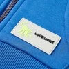Vaikiškas sportinis megztinis su gobtuvu ir užtrauktuku, mėlyni, 104