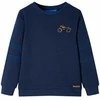 Vaikiškas sportinis megztinis, tamsiai mėlynos mišinys, 92 dydžio