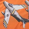 Vaikiški marškinėliai ilgomis rankovėmis, oranžiniai, 104 dydžio