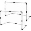 Vaikiškų mažų futbolo vartų su tinklais rinkinys, 2vnt., 91,5x48x61cm