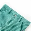 Vaikiškos kelnės, mėtinės žalios spalvos, velvetas, 116 dydžio