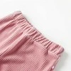 Vaikiškos kelnės, šviesiai rožinės spalvos, velvetas, 116 dydžio
