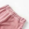 Vaikiškos kelnės, šviesiai rožinės spalvos, velvetas, 128 dydžio