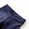 Vaikiškos kelnės, tamsiai mėlynos spalvos, velvetas, 116 dydžio