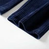Vaikiškos kelnės, tamsiai mėlynos spalvos, velvetas, 116 dydžio