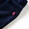 Vaikiškos kelnės, tamsiai mėlynos spalvos, velvetas, 116 dydžio