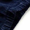Vaikiškos kelnės, tamsiai mėlynos spalvos, velvetas, 128 dydžio