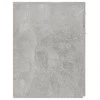 Vaistų spintelė, betono pilka, 20x45,5x60cm, apdirbta mediena