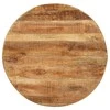 Valgomojo stalas, 100x100x75cm, neapdorota mango mediena