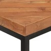 Valgomojo stalas, 120x60x76cm, akacija ir mango mediena