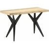 Valgomojo stalas, 120x60x76cm, mango medienos masyvas