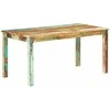 Valgomojo stalas, 160x80x76cm, perdirbtos medienos masyvas