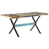 Valgomojo stalas, 160x80x76cm, perdirbtos medienos masyvas