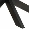 Valgomojo stalas, 200x100x75cm, neapdorota mango mediena