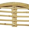 Valgomojo stalas, 6vnt., natūralus ratanas