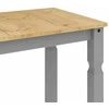 Valgomojo stalas Corona, pilkas, 112x60x75cm, pušies masyvas