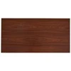 Valgomojo stalas, rudos spalvos, 120x60x74cm, MDF
