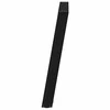 Valgomojo stalo kojelės, 2 vnt., juoda, 80x(72-73)cm, plienas