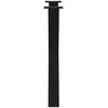 Valgomojo stalo kojos, 2 vnt., juodos, 80x(72-73) cm, plienas, X formos