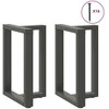 Valgomojo stalo kojelės, T formos, 2 vnt., 60x35x(72-73) cm