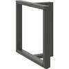 Valgomojo stalo kojelės, T formos, 2 vnt., 70x35x(72-73) cm