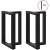 Valgomojo stalo kojelės, T formos, 2 vnt., 60x35x(72-73) cm