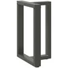 Valgomojo stalo kojelės, T formos, 2 vnt., 60x35x(72-73) cm