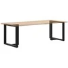 Valgomojo stalo kojelės, T formos, 2 vnt., 80x35x(72-73) cm