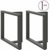 Valgomojo stalo kojelės, T formos, 2 vnt., 100x35x(72-73) cm