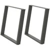 Valgomojo stalo kojelės, U formos, 2 vnt., 90x(72-73)cm