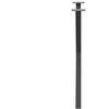 Valgomojo stalo kojos, 2 vnt., antracito spalvos, 80x(72-73) cm, plienas