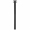 Valgomojo stalo kojelės, X formos, 2 vnt., juoda, 50x(72-73) cm