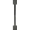 Valgomojo stalo kojos, X formos, 2 vnt., antracito spalvos, 70x(72-73) cm, plienas