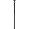 Valgomojo stalo kojos, 2 vnt., antracito spalvos, 90x(72-73) cm, plienas