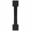 Valgomojo stalo kojos, 2 vnt., juodos, 70x(72-73) cm, plienas, X formos