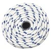 Valties virvė, baltos spalvos, 14mm, 100m, polipropilenas
