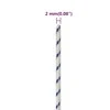 Valties virvė, baltos spalvos, 2mm, 25m, polipropilenas